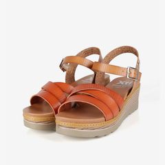 [Trưng bày] Giày Đế Xuồng Nữ XTI Camel Pu Ladies Sandals