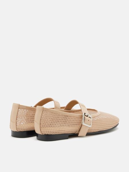 Giày Búp Bê Nữ Pazzion Ellie Mesh Buckled Mary Janes
