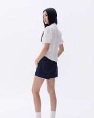 Áo Kiểu Nữ TheBlueTshirt Jennie Shirt - Ivory White