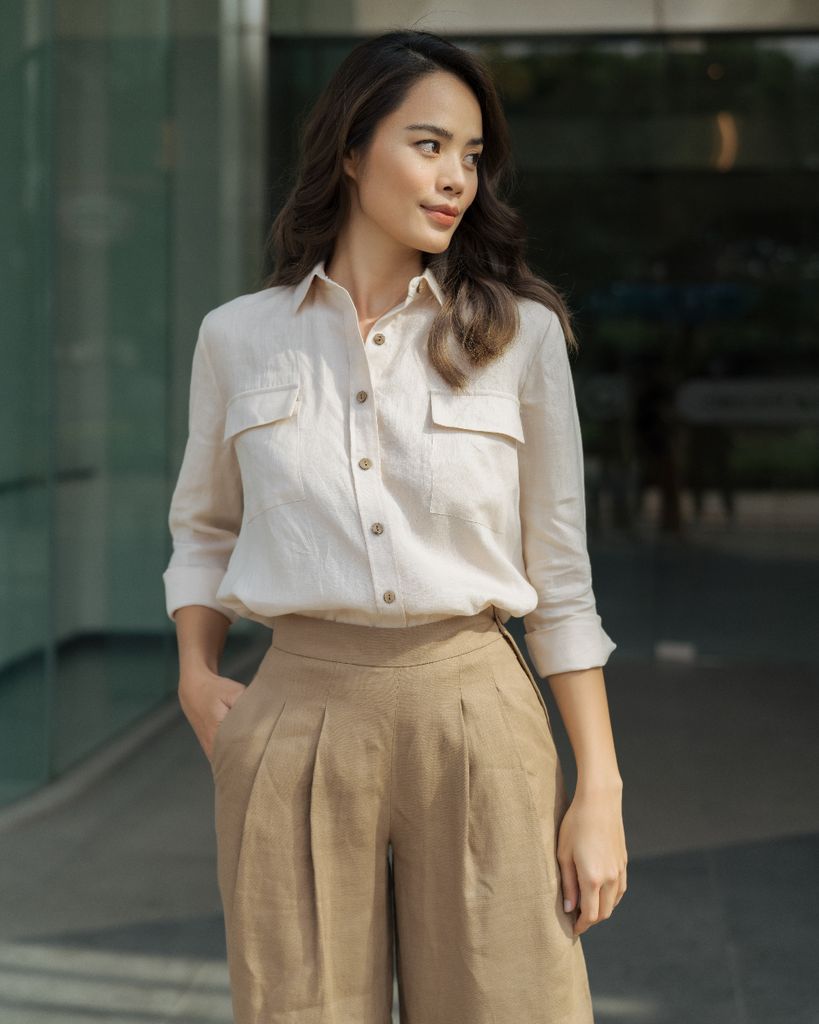 Áo Sơ Mi Nữ F2 Linen - Back To Work