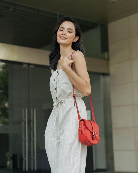 Jumpsuit Nữ F2 Linen Kem Secret