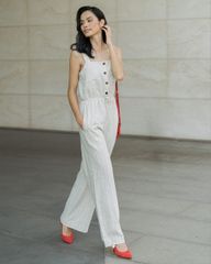 Jumpsuit Nữ F2 Linen Kem Secret