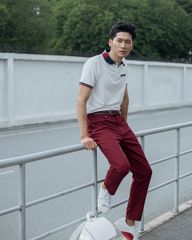 Quần Dài Nam F2 Kaki Đỏ Free Fly