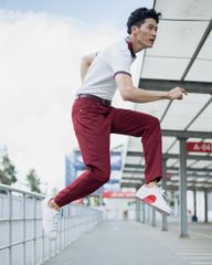 Quần Dài Nam F2 Kaki Đỏ Free Fly