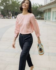 Quần Dài Nữ F2 Linen Xanh Harmony