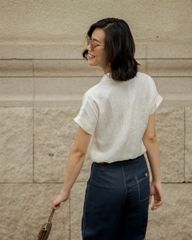 Quần Dài Nữ F2 Dài Linen Xanh Harmony