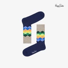 Vớ Unisex HAPPYSOCKS Faded Diamond