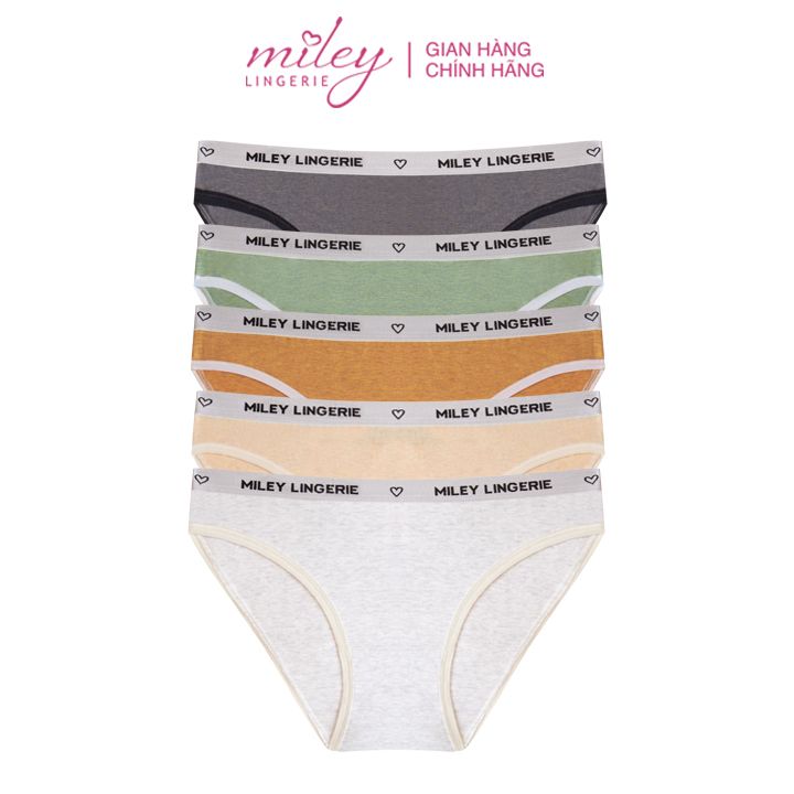 Combo 5 Quần Lót Nữ Thể Thao Cao Cấp Melange Active MILEY LINGERIE FCB00