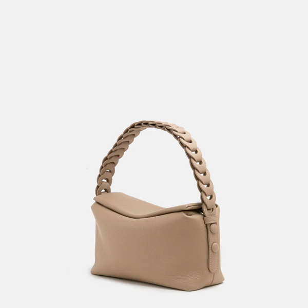 Túi xách da bò Pazzion Thanee Slouchy Chained Leather Handbag