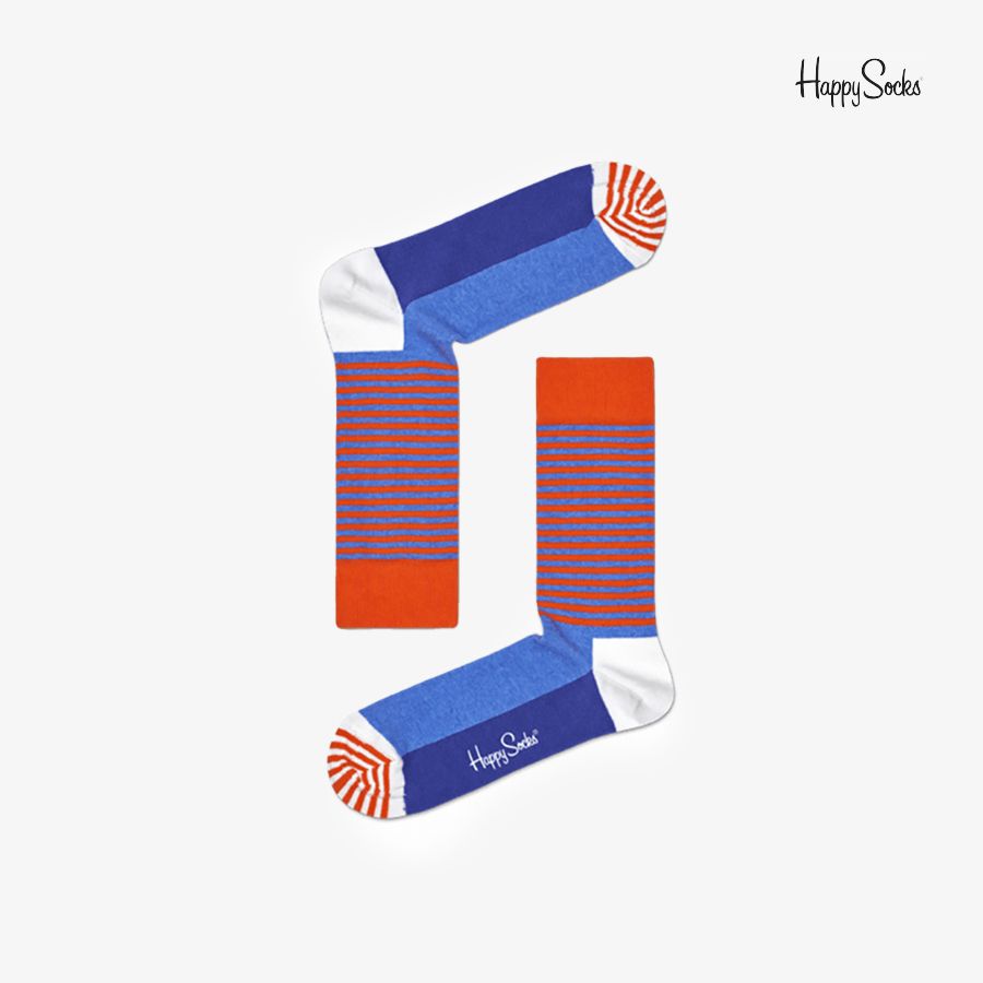 Vớ Unisex HAPPYSOCKS Half Stripe