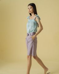 Áo Nữ F2 Linen Xanh Becoming Color Me