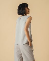 Áo Nữ F2 Linen Xám Becoming Discover