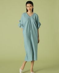 Đầm Linen Xanh Becoming Discover