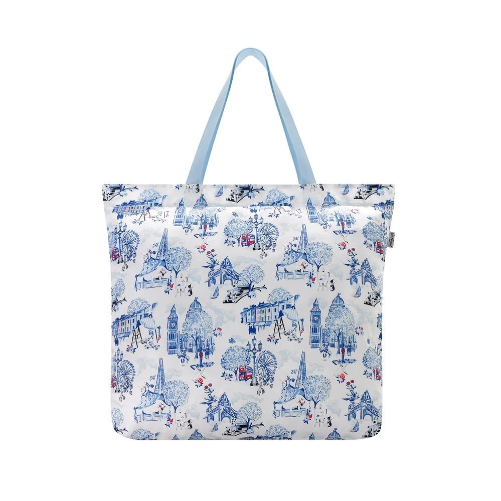 Túi Tote CATH KIDSTON/Large Foldaway Tote  30 Years London Toile - Cream - 1083354