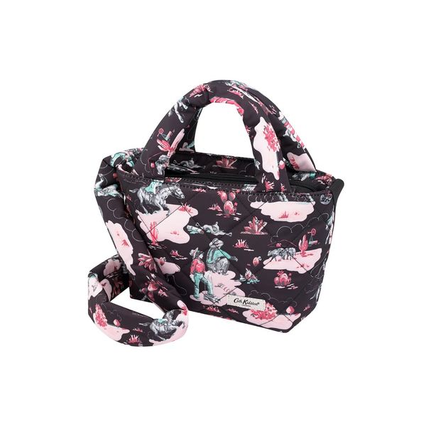 Túi Đeo Chéo Nữ CATH KIDSTON/Recycled Rose Mini Puffer Tripper Cowgirl - Black - 1083026