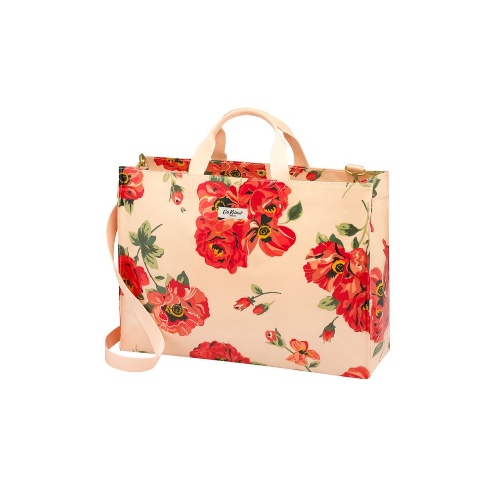 Túi Đeo Vai Nữ CATH KIDSTON/Strappy Carryall - Archive Rose - Peach/Red