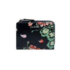 Ví Nữ CATH KIDSTON Ngắn/Slim Pocket Purse - Geraniums