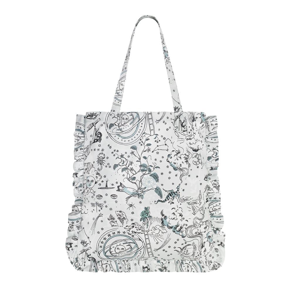 Túi Tote Đeo Vai Nữ CATH KIDSTON /Frill Tote - Celestial