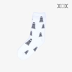 Vớ XOX Unisex - Hải Đăng Trắng