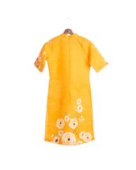 Áo Dài Gấm Vàng Bừng Sắc Xuân - Không Kèm Quần