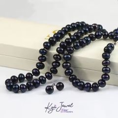 Khuyên tai nữ KYA JEWEL Starless Night Pearl