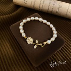 Vòng tay nữ KYA JEWEL Pearl Blossom