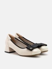 Giày Cao Gót Nữ Pazzion Itzel Love Embellished Bow Low Block Heels