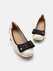 Giày Cao Gót Nữ Pazzion Itzel Love Embellished Bow Low Block Heels