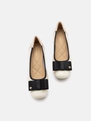 Giày Cao Gót Nữ Pazzion Itzel Love Embellished Bow Low Block Heels