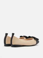 Giày Búp Bê Nữ Pazzion Janessa Flyknit Embellished Bow Flats