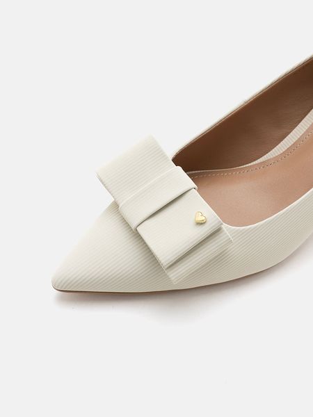 Giày Cao Gót Nữ Pazzion Jream Twin Bow Heels