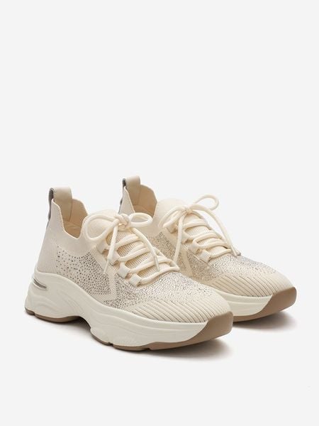 Giày Sneakers Nữ Pazzion Kailani Crystal Embellished Flyknit Sneakers