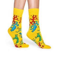 Vớ Unisex HAPPYSOCKS Keith Haring All Over