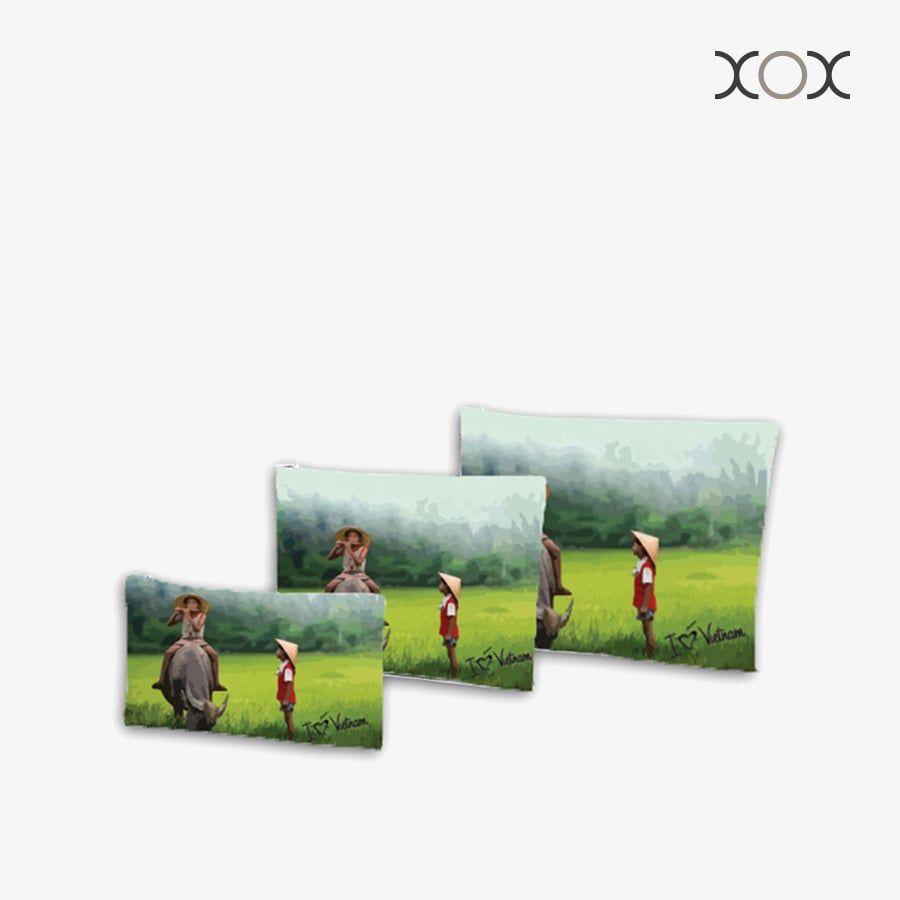 Túi XOX Zip Pockets Theo Mẹ Gánh Lúa