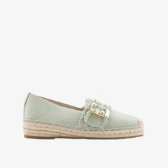 Giày Lười Nữ Pazzion Nancy Crystal Embellished Buckle Espadrilles