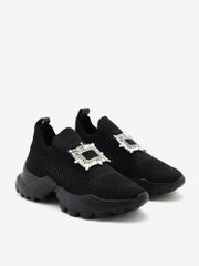 Giày Sneakers Nữ Pazzion Marie Crystal Embellished Flyknit Sneakers