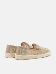 Giày Lười Nữ Pazzion Marissa Crystal Embellished Espadrilles