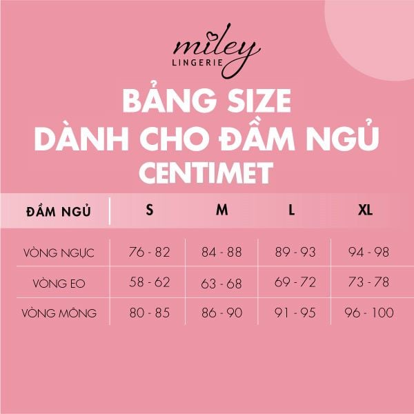 Đầm Ngủ Nữ Cotton Ngắn Hoa Văn Miley Lingerie - DCP0301