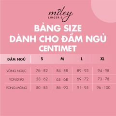 Đầm Ngủ Nữ Cotton Ngắn Hoa Văn Miley Lingerie - DCP0601