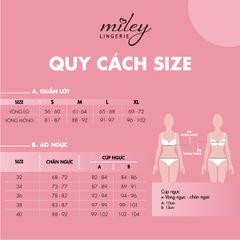 Bộ Đồ Melange Áo Ngực Không Gọng & Quần Lót Lọt Khe Active Miley Lingerie