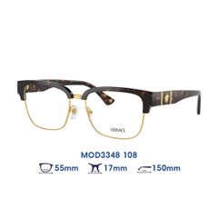 Gọng kính VERSACE MOD3348 108
