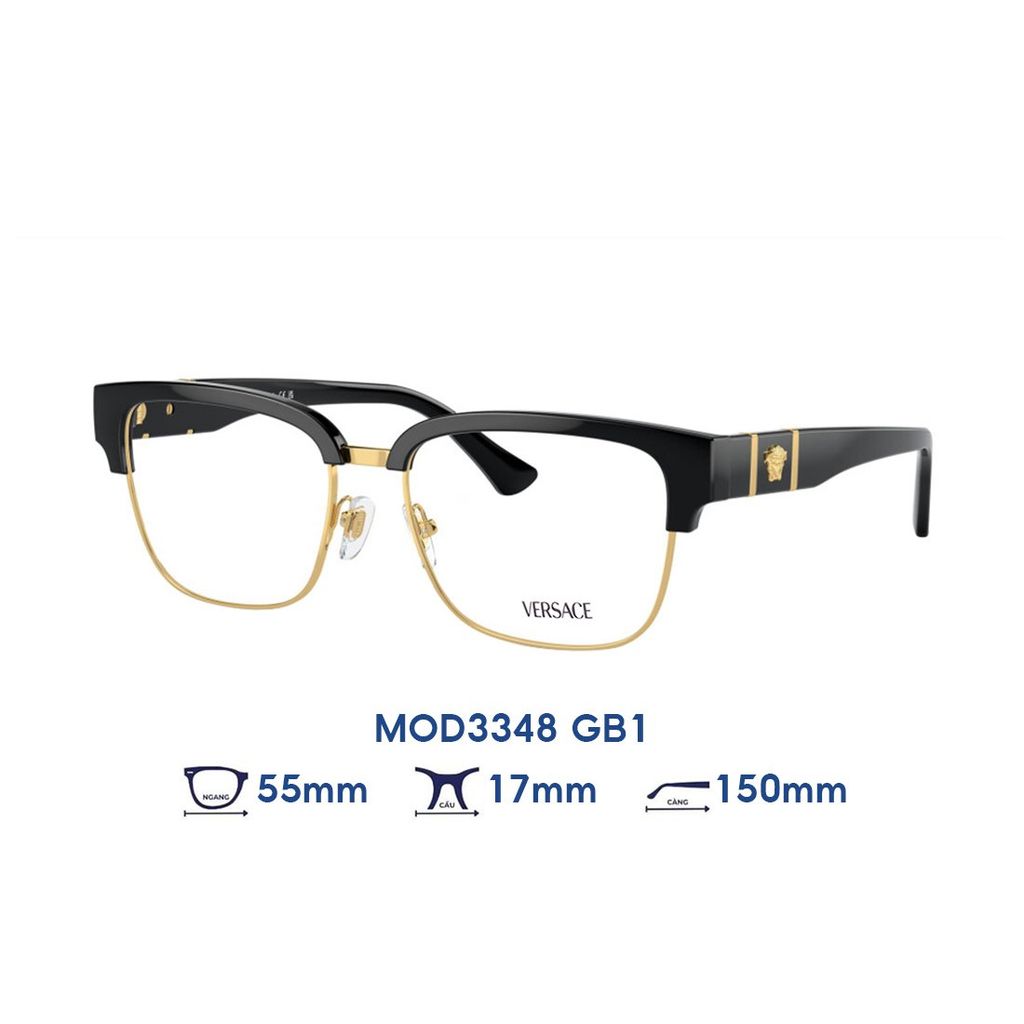 Gọng kính VERSACE MOD3348 GB1