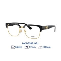 Gọng kính VERSACE MOD3348 GB1