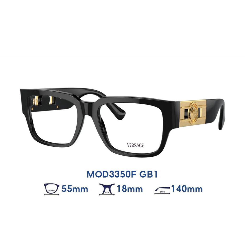 Gọng kính VERSACE MOD3350F GB1