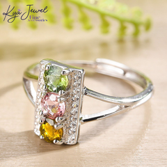 Nhẫn Nữ Kya Jewel Đá Tourmaline Sắc Sảo