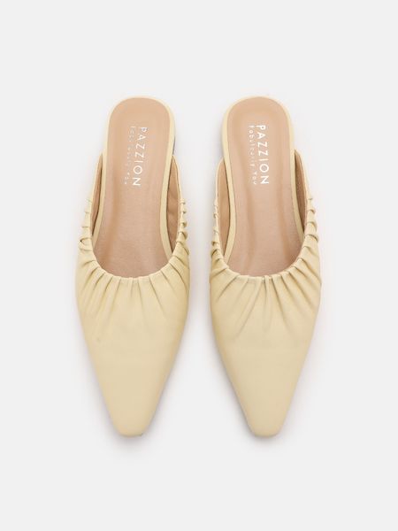 Giày Mules Nữ Pazzion Nikki Supple Leather Slides