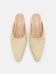 Giày Mules Nữ Pazzion Nikki Supple Leather Slides