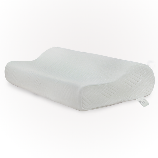 Gối cao su non 50x30x10/7cm lượn sóng hỗ trợ điều chỉnh độ cao