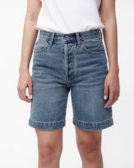 Quần Shorts Nữ TheBlueTshirt Dad Shorts - Origin Blue