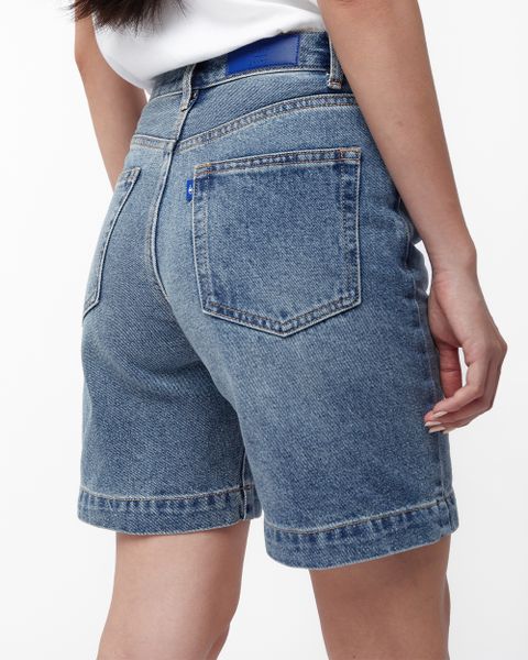 Quần Shorts Nữ TheBlueTshirt Dad Shorts - Origin Blue